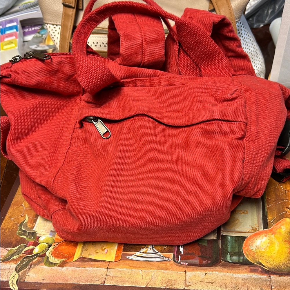 Red Women's Backpack